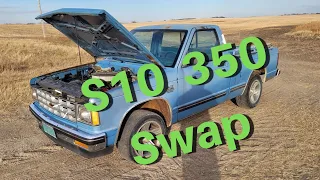 Chevy S-10 350 V-8 Swap Completed And Test Drive