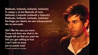 Bailando (english version) by Enrique Iglesias ft. Sean Paul, Lyrics Video HD | Simply Lyrics