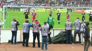 DFB Pokal Preußen Münster gegen FC Bayern München 17.08.2014