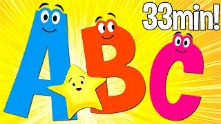 ABC Songs for Kids | A to Z (Uppercase) | Super Simple ABCs​