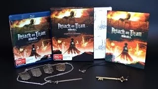 Unboxing Attack on Titan Limited Edition Blu-ray