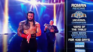 Roman Reigns Entrance: SmackDown, Nov. 12, 2021 -(HD)