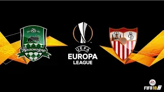 Melhores Momentos | FC Krasnodar x Sevilla | UEFA Europa League 2018