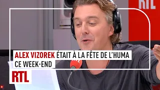 Alex Vizorek à Fête de l'Humanité !