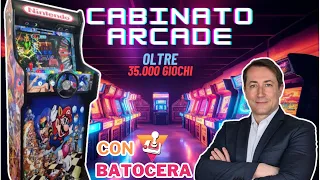 Games Room at Home - Arcade Cabinet with Batocera