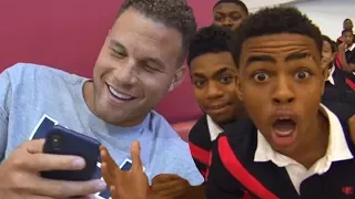 Blake Griffin Reacts to Famous Dunk Session in Front of Future NBA Stars