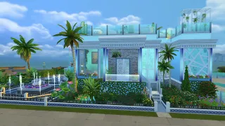 Sims Build - 1M Beach House (For the CarynandConnieGaming 1M Shell Challenge)