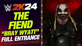 THE FIEND WWE 2K24 ENTRANCE - #WWE2K24 THE FIEND BRAY WYATT ENTRANCE