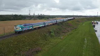 Последние эстонские дизель-поезда ДР1А  / Last Estonian DR1A DMU motor cars heading to Latvia