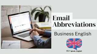 Email abbreviations | Business English