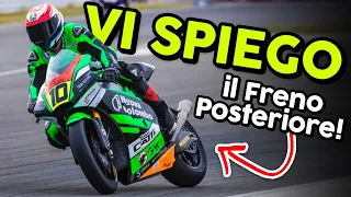 COME USARE il FRENO POSTERIORE “MOTOGP STYLE” | con il mio CAPOTECNICO!