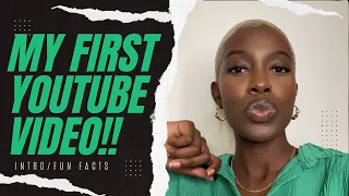 My First YOUTUBE VIDEO!! | Intro & Fun Facts