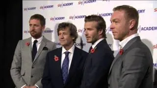 Beckham Launches Sky Academy   Video   Watch TV Show   Sky Sports