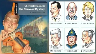 Learn English with Sherlock Holmes🕵️‍♀️The Norwood Mystery  - Audiobook with text