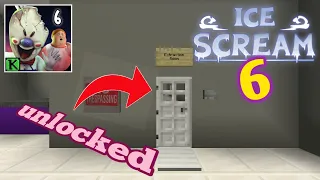 ICE SCREAM 6 EXTRACTION ROOM UNLOCKED | ICE SCREAM 6 IN MINECRAFT