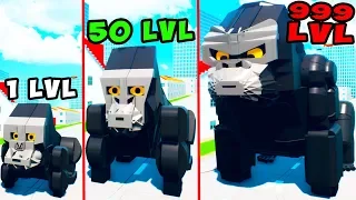 EVOLUTION OF KING KONG in Brick Rigs! Gameplay Multiplayer! Size Comparison!