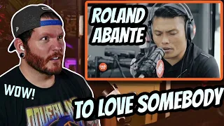 ROLAND ABANTE Reaction To Love Somebody LIVE on the Wish bus!