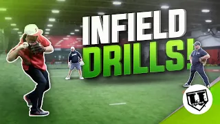 THE TOP 4 INFIELD DRILLS (Implement These Into Your Next Practice & Watch Your Infielders Dominate!)