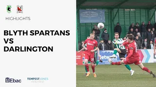 Blyth Spartans 0-0 Darlington - National League North - 2022/23