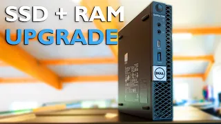 SSD Hard Drive & RAM UPGRADE on a Dell Optiplex 7050 mini PC that actually works