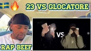 🇸🇪🔥23 Vs Glocatore  Sweden Rap Beef