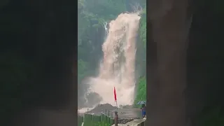 Malshej Ghat Rainfall Landslide #rain #landslide #shorts #short #trending #malshejghat #viral