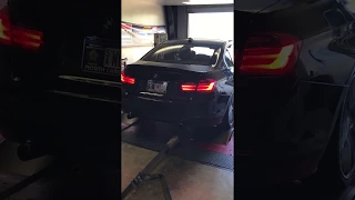 2013 BMW 335xi BootMod3 Stage 1 93 Octane N55 Dyno (316 HP/428 TQ!!)