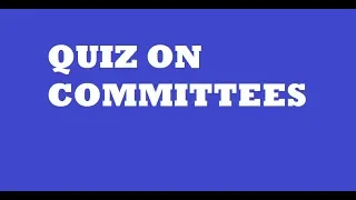 Important Committees | Static Banking Awareness Quiz with Explanations | Episode 7 | Professor DoDO