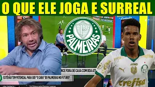 ESTEVÃO DO PALMEIRAS ESTA ENCANTANDO A TODOS! ESTA JOGANDO MUITO O GAROTO