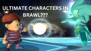 NINTEN AND SILVER FROM SMASH ULTIMATE IN BRAWL MOD??!!?