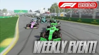 F1 2019 Weekly Event Live - USA Race - Lets Go