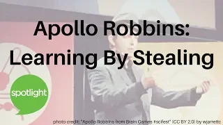 Apollo Robbins: Learning By Stealing | practice English with Spotlight