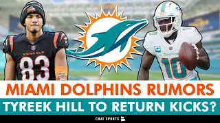 Dolphins Rumors On Connor Williams, Sign Tyler Boyd & Tyreek Hill Or De’Von Achane On Kick Returns?