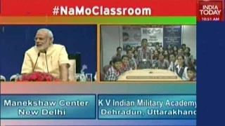 Modi Interacts With Students Across India On Teacher's Day Eve