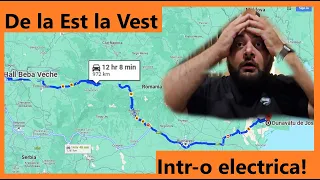 Experiment EXTREM: 1000 de km cu o masina electrica in Romania, de la EST la VEST