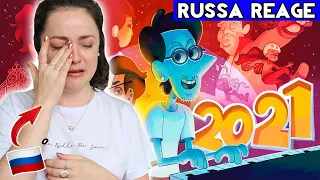 RUSSA REAGE A RETROSPECTIVA ANIMADA 2021 - TENTE NÃO SE EMOCIONAR!!