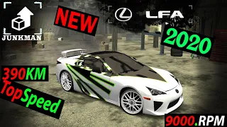 Lexus LFA | JUNKMAN Customization | Need For Speed Most Wanted 2005 | SHOHAN