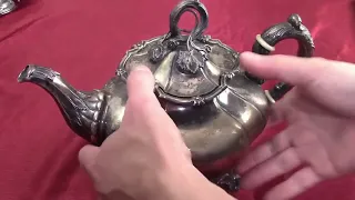 I Took a Huge Gamble on a Tea Pot and The Antique Silver Plate Was the Profit