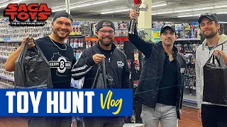 Toy Hunt Vlog • Epic Group Fig Hunt • Saga Toys St. Louis, MO