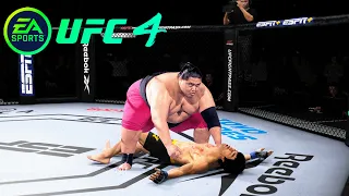 UFC4 Bruce Lee vs Evil Sumo EA Sports UFC 4 - Epic Fight