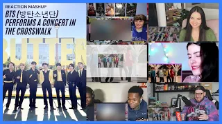 BTS Performs a Concert in the Crosswalk Reaction Mashup