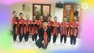 Medley Yesus Kekasih Jiwaku & Sayang Disayang Tuhan - Line Dance. Demo : Chandra Dewi & Wilayah 4