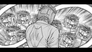 Second sparring: Ippo Makunouchi vs Alexander Volg Zangief (HNI manga)