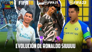 RONALDO SIUUU EVOLUCIÓN EN FIFA | 15 - 23 |