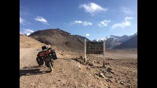 Motorcycle ride from Kazakhstan to Romania through Pamir mountains