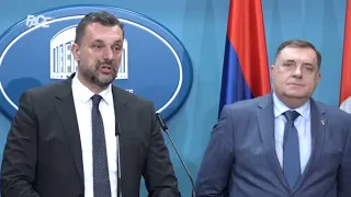 Konaković kod Dodika u Banjoj Luci: Sastali smo se da usaglasimo stavove i riješimo nesuglasice