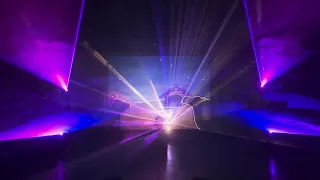 Multimedia laser show Christian Christmas | dreamlaser