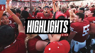 Highlights: Stanford Football UPSETS #3 OREGON