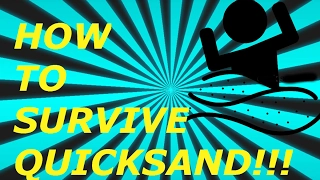 How to survive quicksand!! 60 second knowledge #20