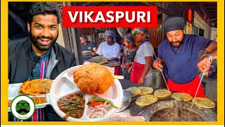 Vikaspuri Food Tour | Monika Cafe, Amritsari Kulche | Delhi Street Food | Veggie Paaji